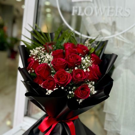 25’li Kırmızı Gül Buketi