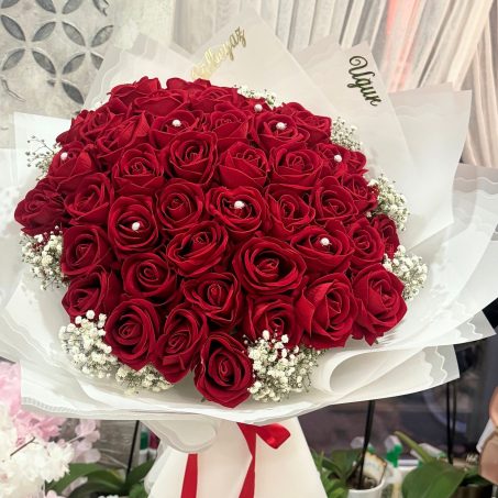 41’li Kırmızı Gül Buketi