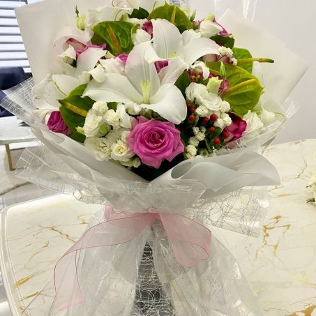 Antoryum ve Lilyum Aranjmanı