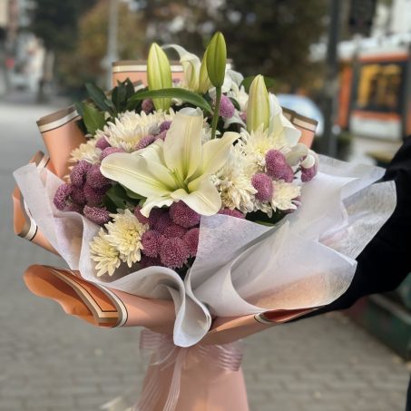 Lilyum ve Kasımpatı Aranjman